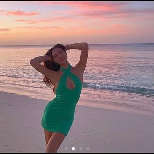 With Jéan Lena Dress.